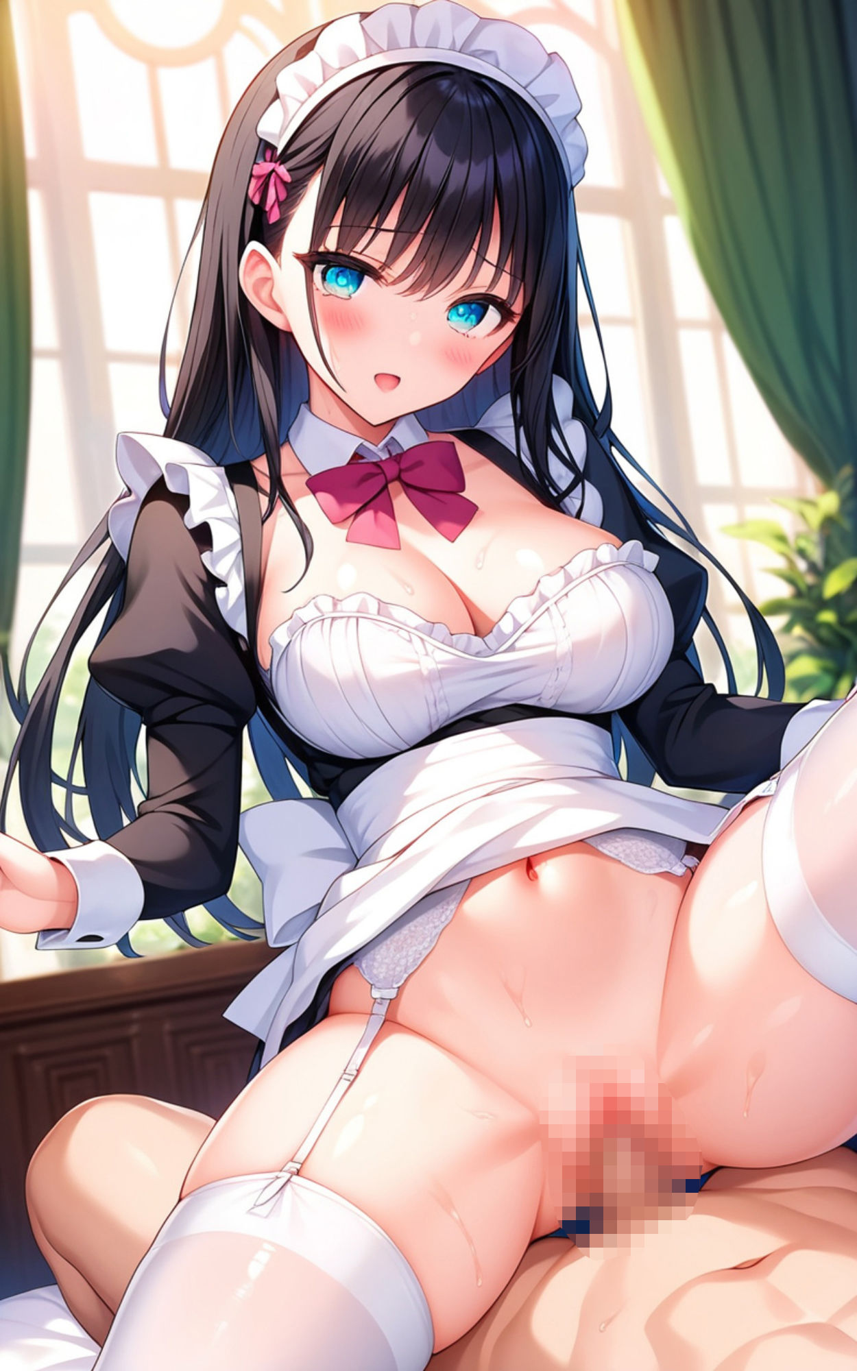 サンプル画像6:性育学院   NO.05  メイド編(マンゴージュース) [d_588642]