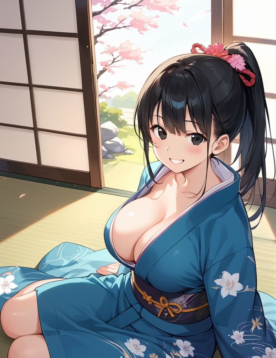 サンプル画像1:谷間丸見えの中居さんに精液全部搾り取ってもらった(sksk) [d_588674]