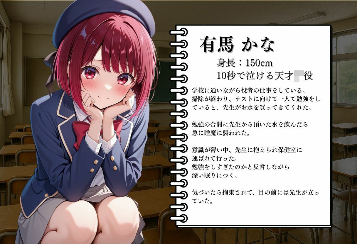 サンプル画像2:〜有馬かなの学生性活〜(ヒロイン) [d_588704]