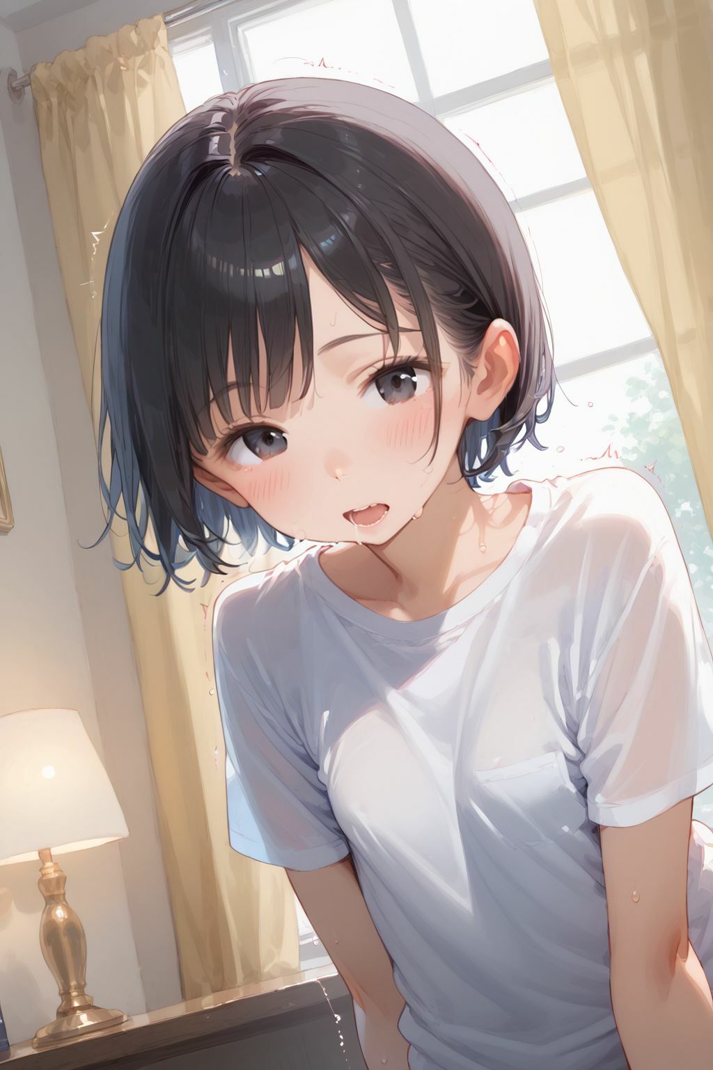 サンプル画像1:俺の彼女は童顔むっつりさん(ましゅまろみるく) [d_588713]