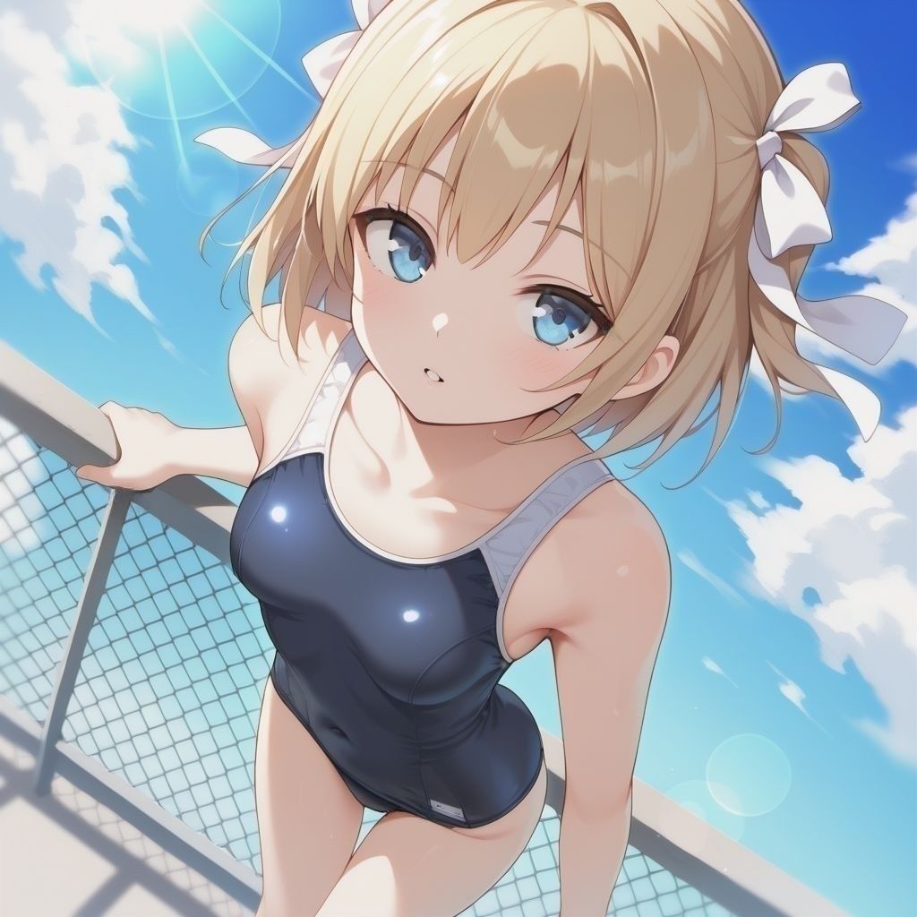 【スク水CC集】サマースウィート 画像1