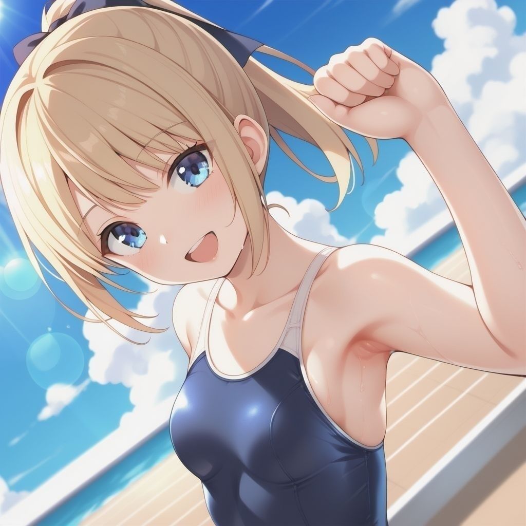 サンプル画像2:【スク水CC集】サマースウィート(Lulu’s factory) [d_588724]