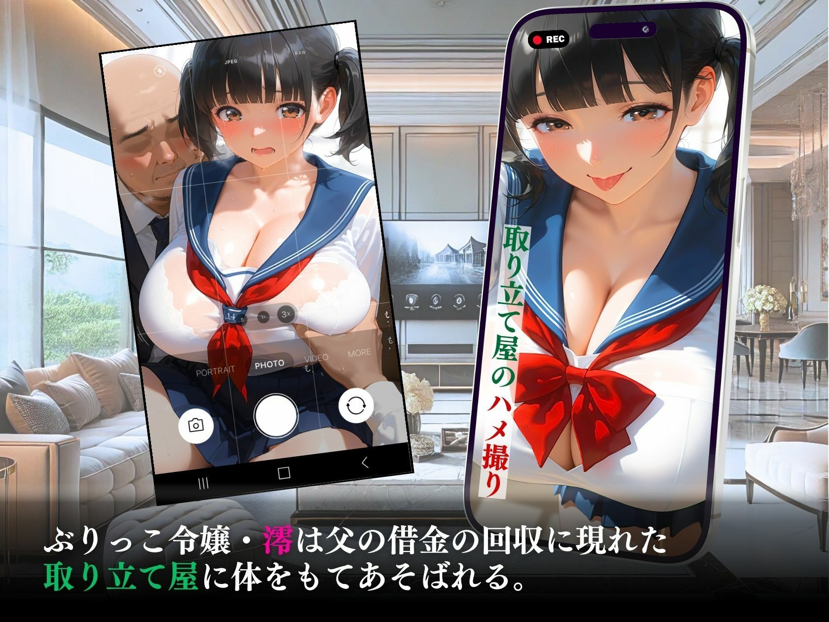 サンプル画像3:借金返済の肉便器甘やかされぶりっこ娘淫乱覚醒してしまった件「パパたすけて…」(推し娘) [d_588828]