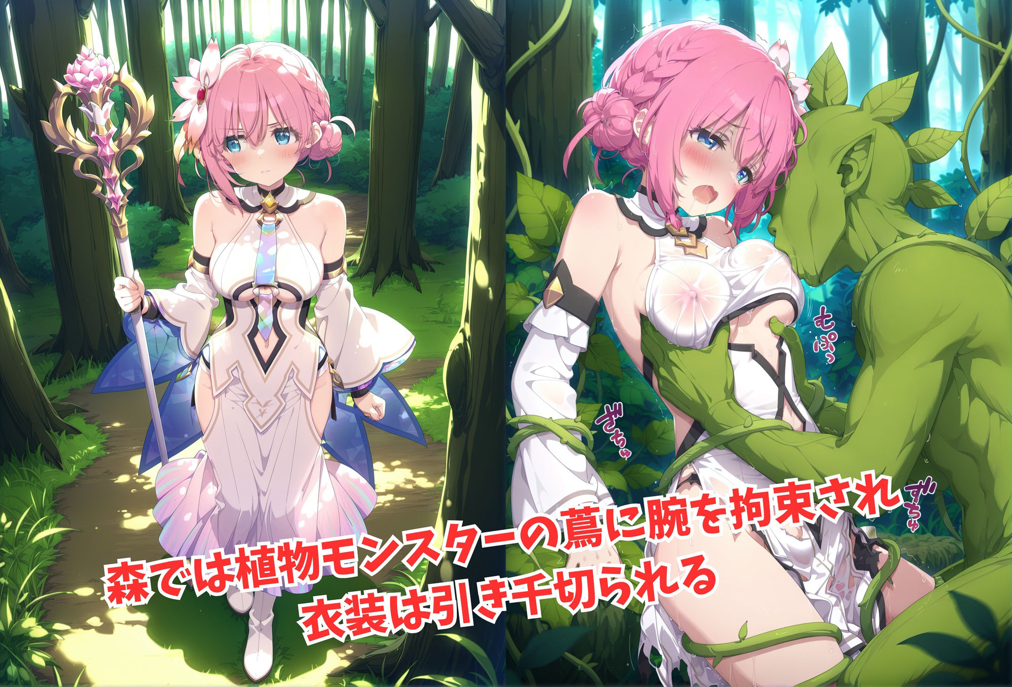 サンプル画像2:がんばれ！ゆいちゃん☆(絵心あいのAI生成アトリエ) [d_588842]