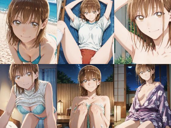 「アオのハコ」鹿野千夏セクシー写真集13(全500枚)【人の海】