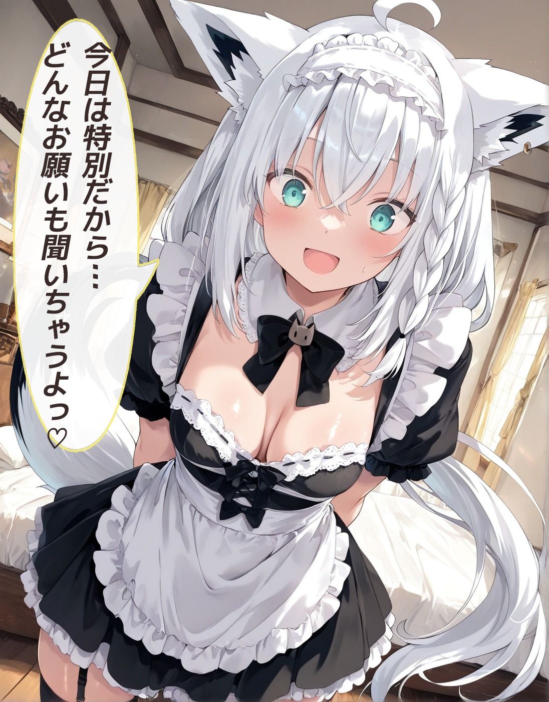 サンプル画像2:性処理ご奉仕メイド〜高額スパチャの秘密特典〜(あいすてぃー) [d_588868]