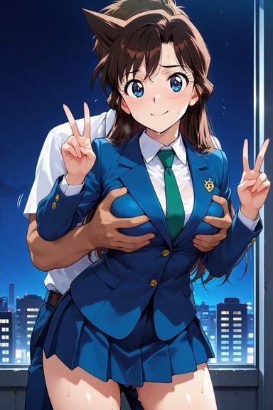 寝取られる毛◯蘭 画像1