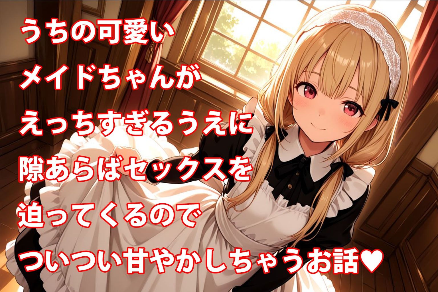 サンプル画像1:うちのえっちな専属メイドさん(しこしこ) [d_588932]