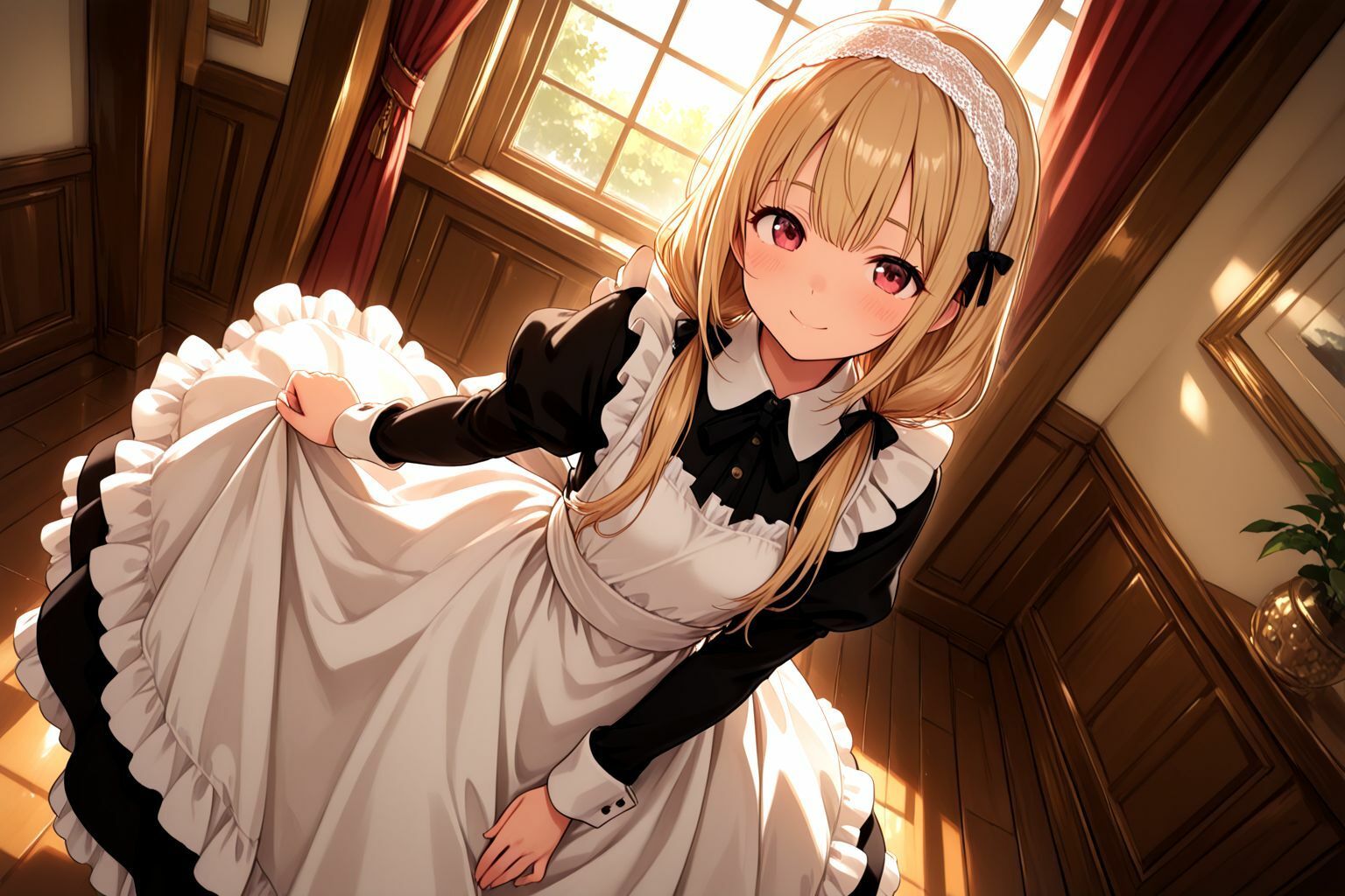 サンプル画像2:うちのえっちな専属メイドさん(しこしこ) [d_588932]