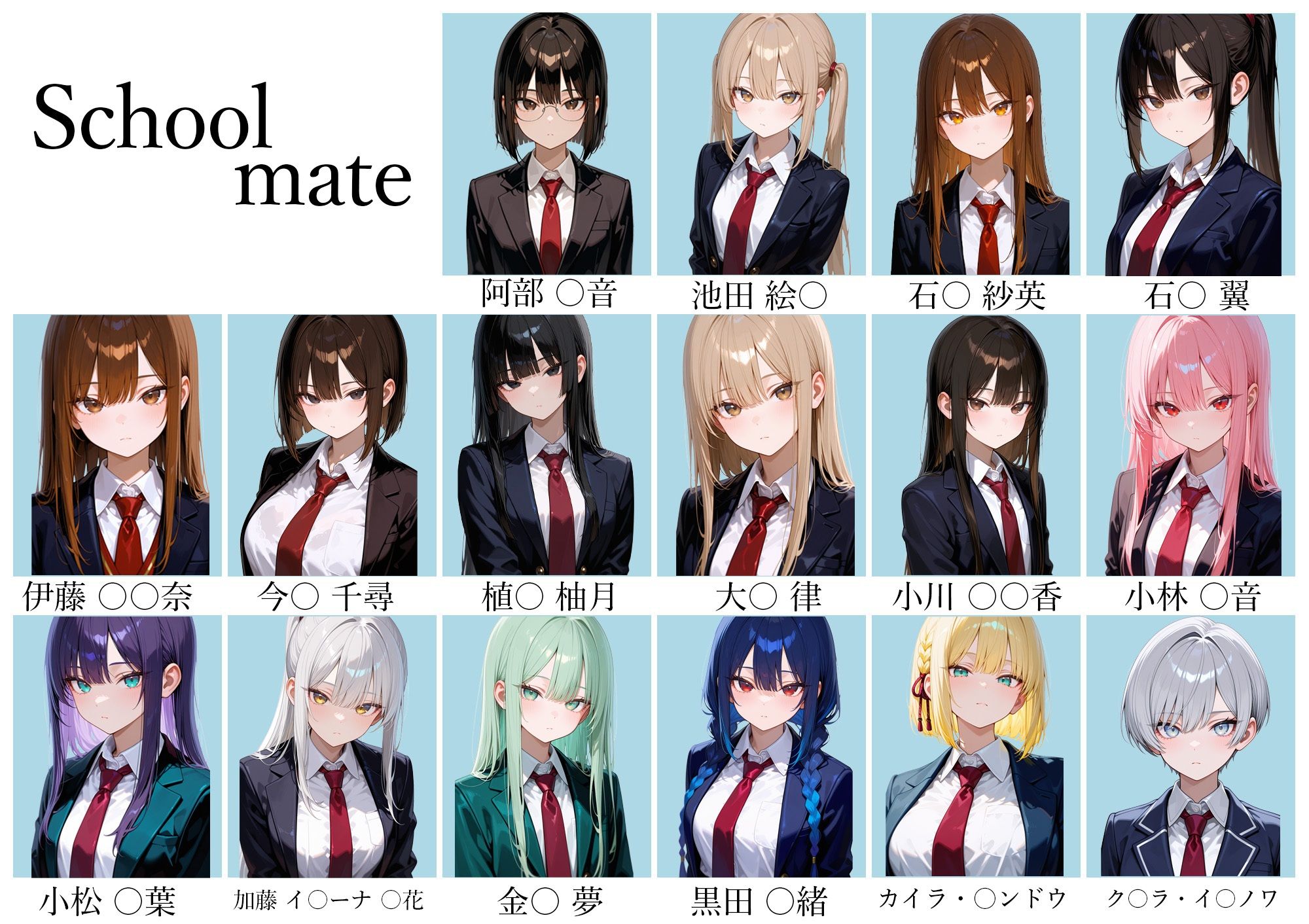 学校の女子全員とハメ撮りしたったww 画像1