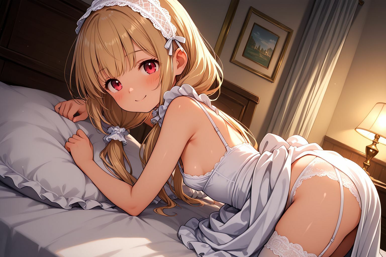 サンプル画像4:うちのえっちな専属新米ちっぱいメイドさん  パート1(しこしこ) [d_588949]