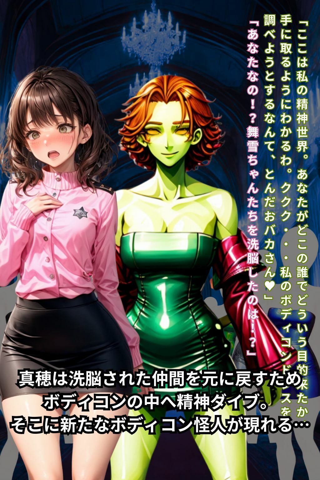 サンプル画像5:ラピスレンジャー 〜ボディコン洗脳の恐怖〜 VOL.3(狂い咲花屋敷) [d_589053]