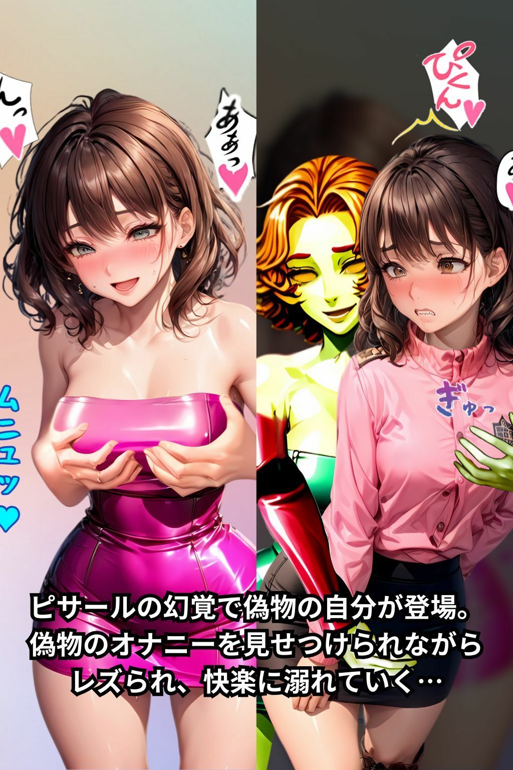 サンプル画像6:ラピスレンジャー 〜ボディコン洗脳の恐怖〜 VOL.3(狂い咲花屋敷) [d_589053]