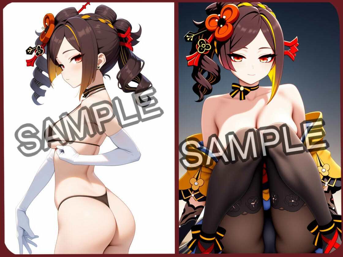 【AIコレ#4】 原シコ淫パクト番外編 〜AIイラスト千〇&刻〇編+a495〜 画像10