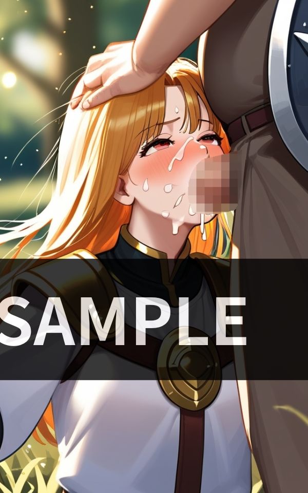 サンプル画像4:最強の装備も魔法も 効かない種族に急襲され 蹂躙された町の光景(蜜蜜工房) [d_589138]