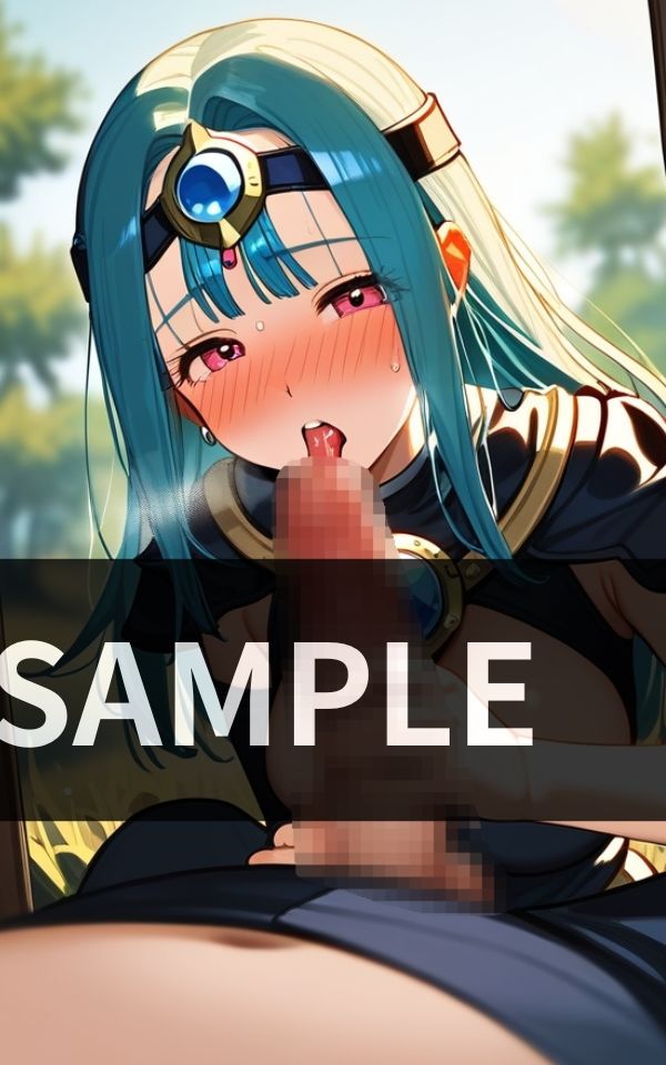 サンプル画像1:戦闘をした後は 気を鎮めるために アレをしてくれます。(夜蝶書房) [d_589143]