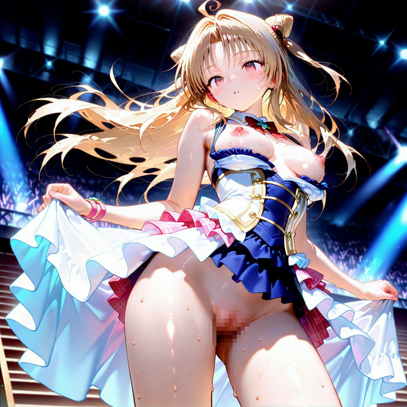 サンプル画像4:【Part1】JKアイドル☆コンサートで公開オナニー♪自慢の竿で持ち帰りエッチ(るるれもん) [d_589162]