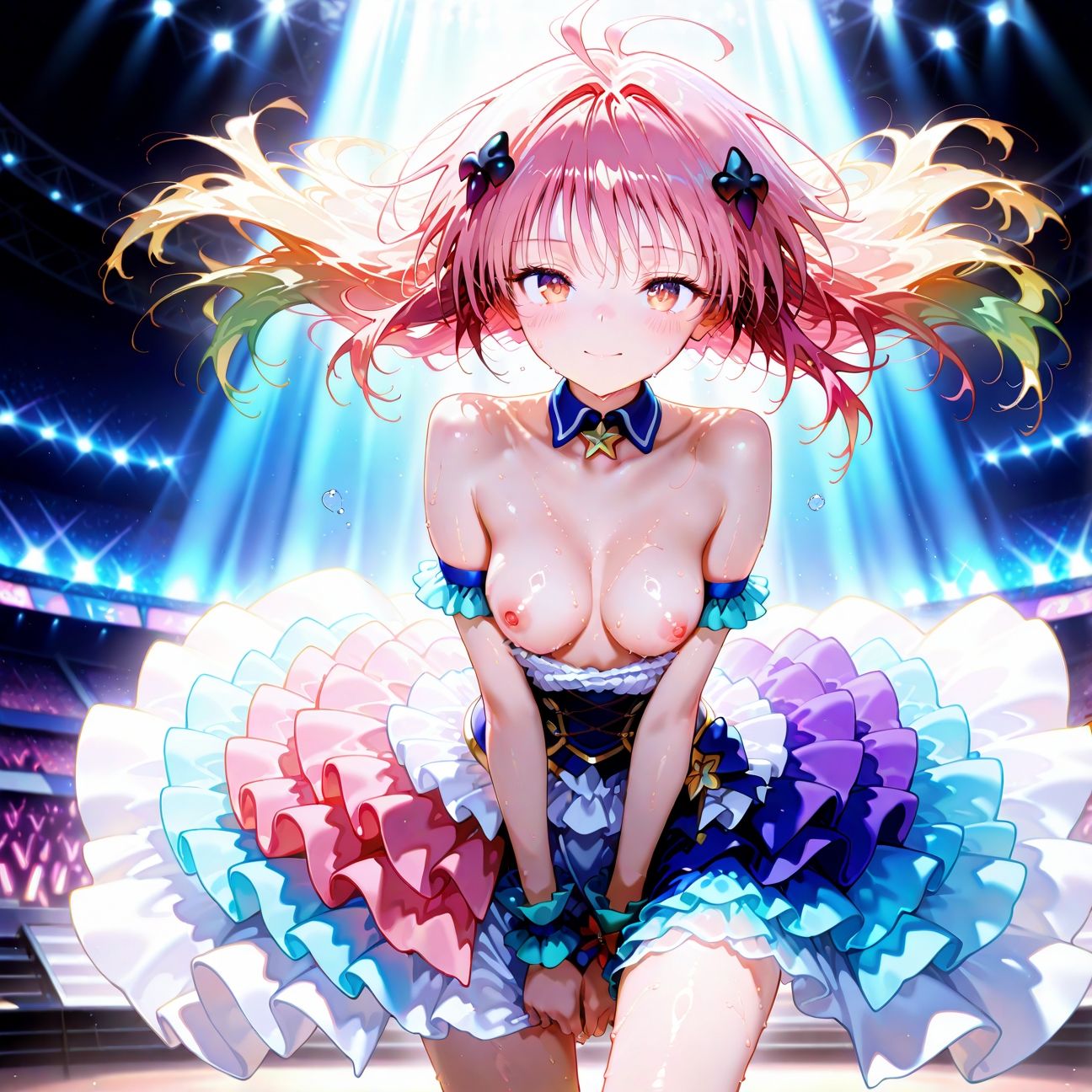 サンプル画像2:【Part3】JKアイドルコンサートで公開オナニー！☆自慢の竿で持ち帰りエッチ(るるれもん) [d_589194]