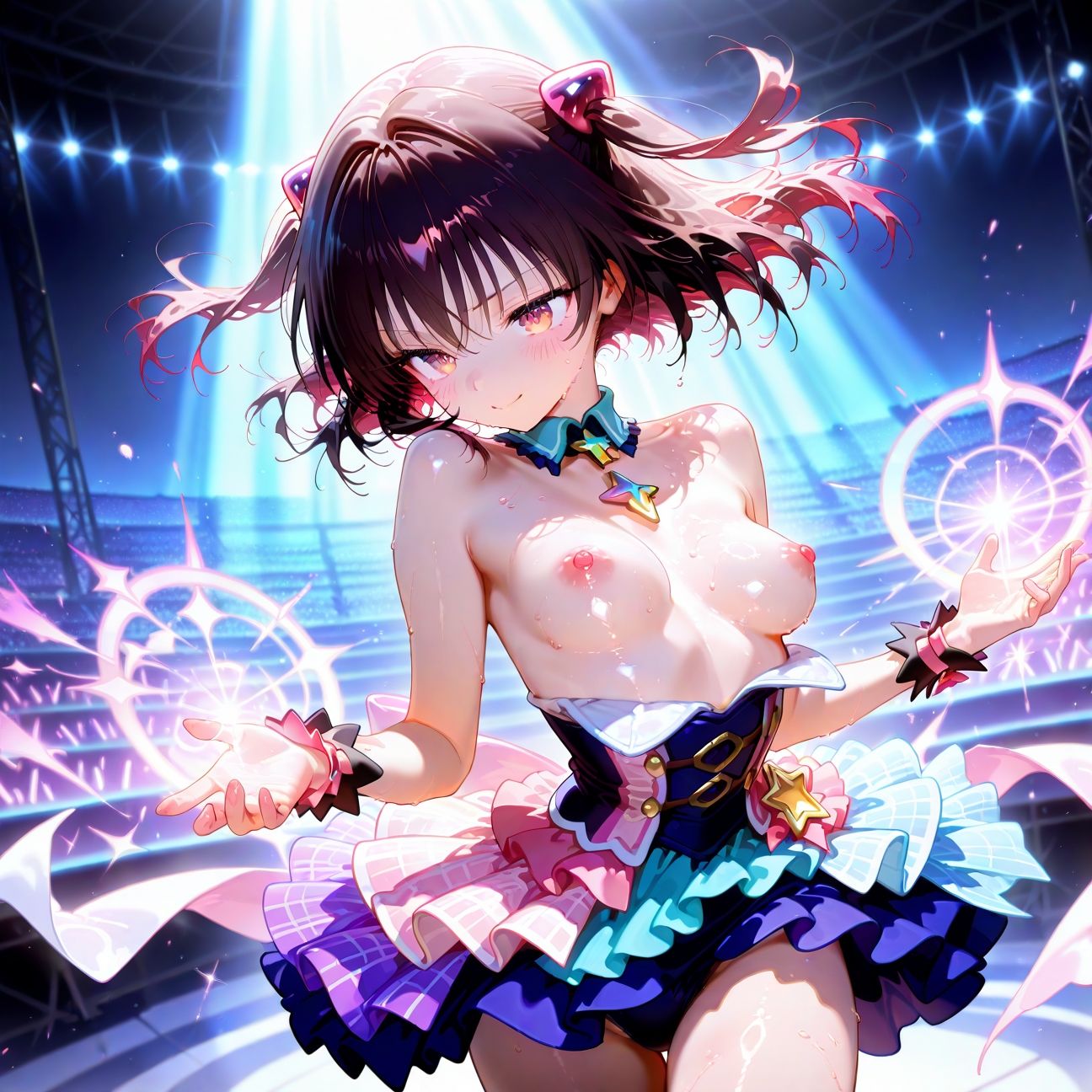 サンプル画像3:【Part3】JKアイドルコンサートで公開オナニー！☆自慢の竿で持ち帰りエッチ(るるれもん) [d_589194]