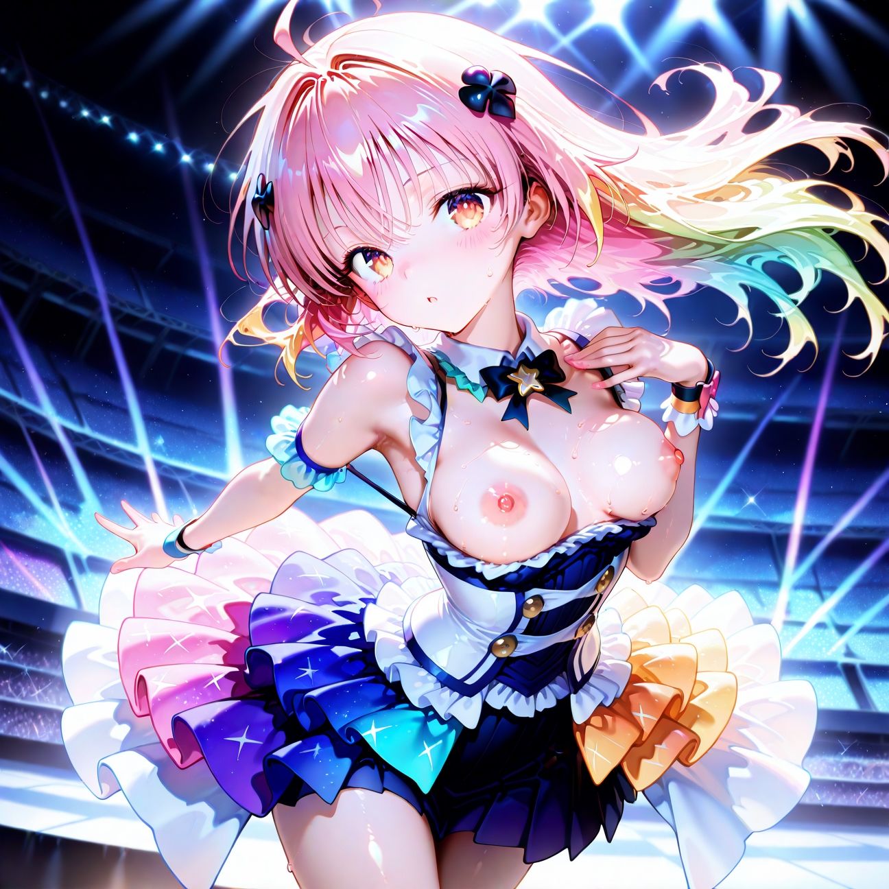 サンプル画像2:【Part4】JKアイドルコンサートで公開オナニー！☆自慢の竿で持ち帰りエッチ(るるれもん) [d_589200]