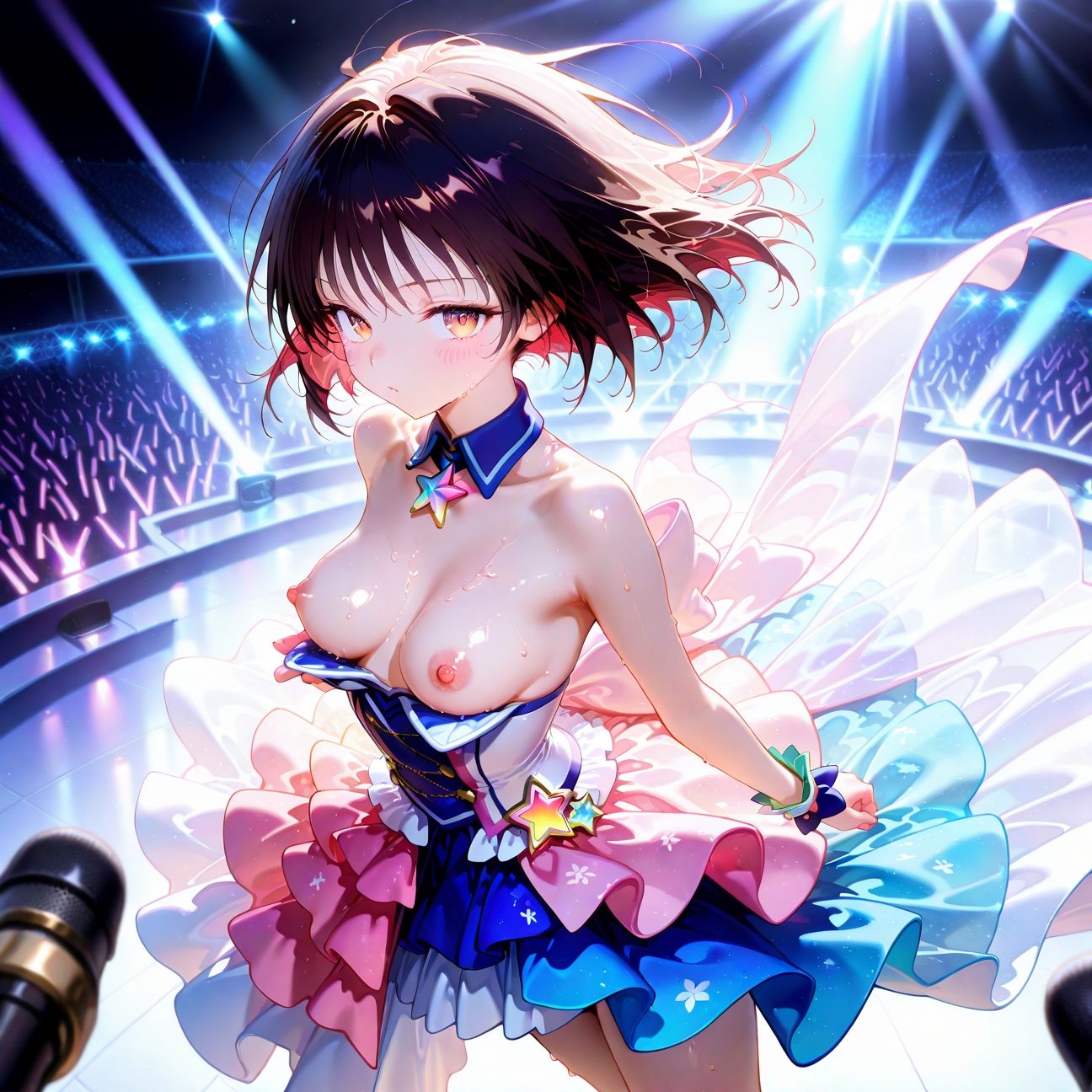 【Part4】JKアイドルコンサートで公開オナニー!☆自慢の竿で持ち帰りエッチ 画像3