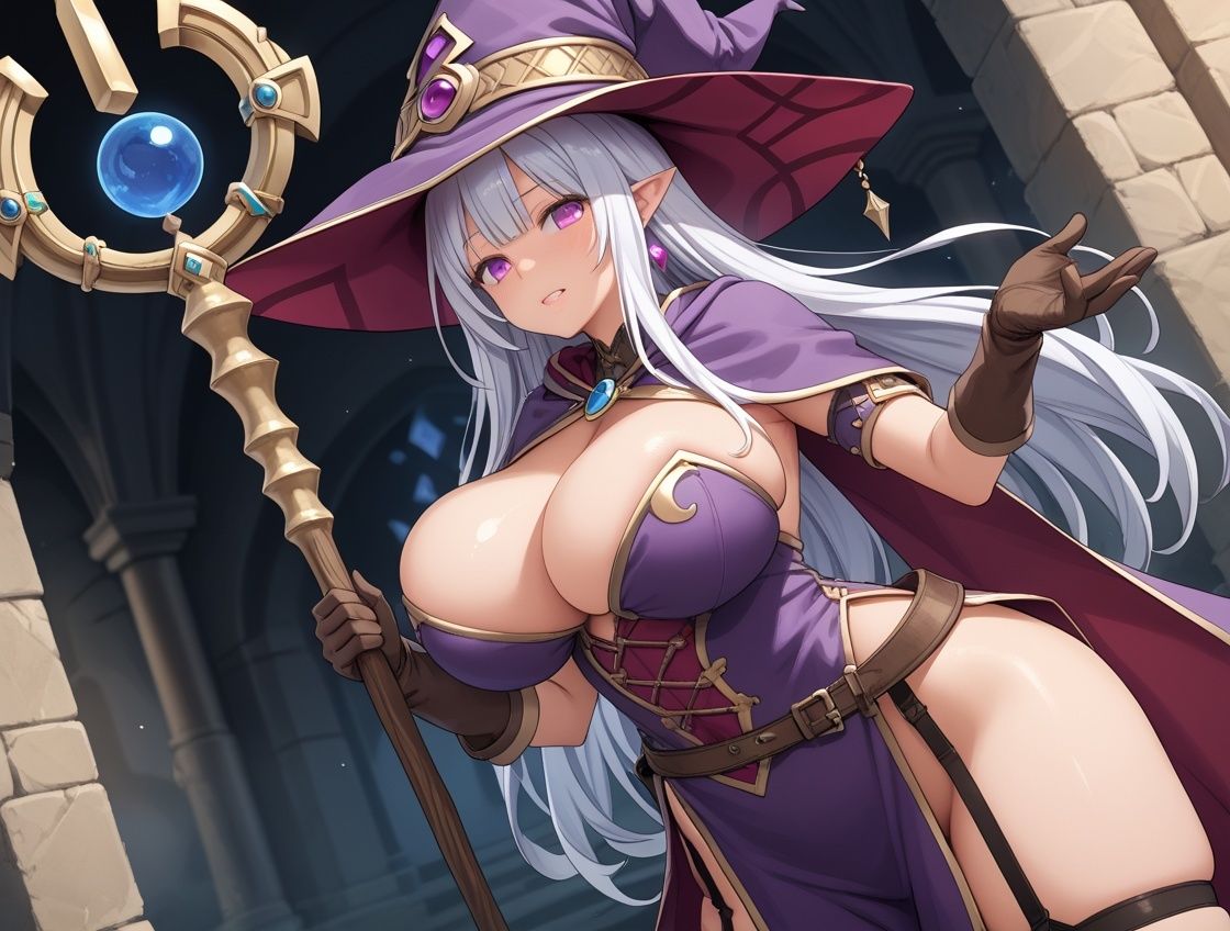 サンプル画像5:パーティーに雇った魔法使いに無責任種付けする話(ホムラ) [d_589207]