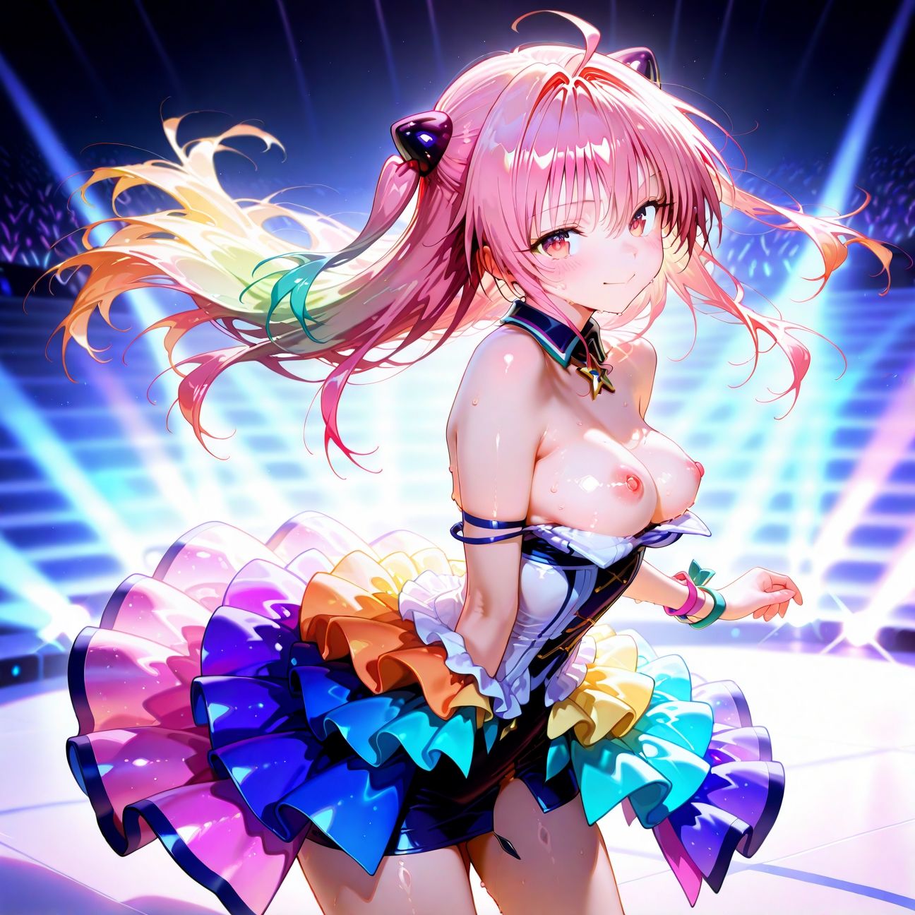 サンプル画像2:【Part5】JKアイドルコンサートで公開オナニー！☆自慢の竿で持ち帰りエッチ(るるれもん) [d_589211]