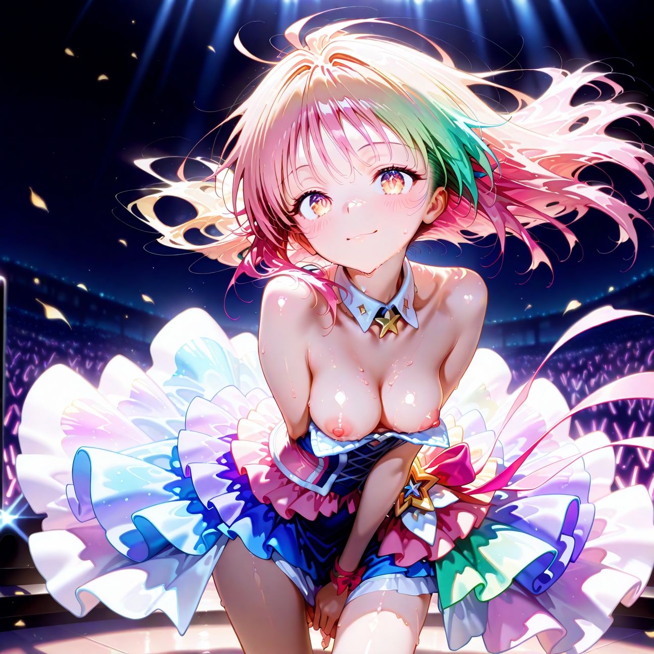 【Part5】JKアイドルコンサートで公開オナニー！☆自慢の竿で持ち帰りエッチ 画像3