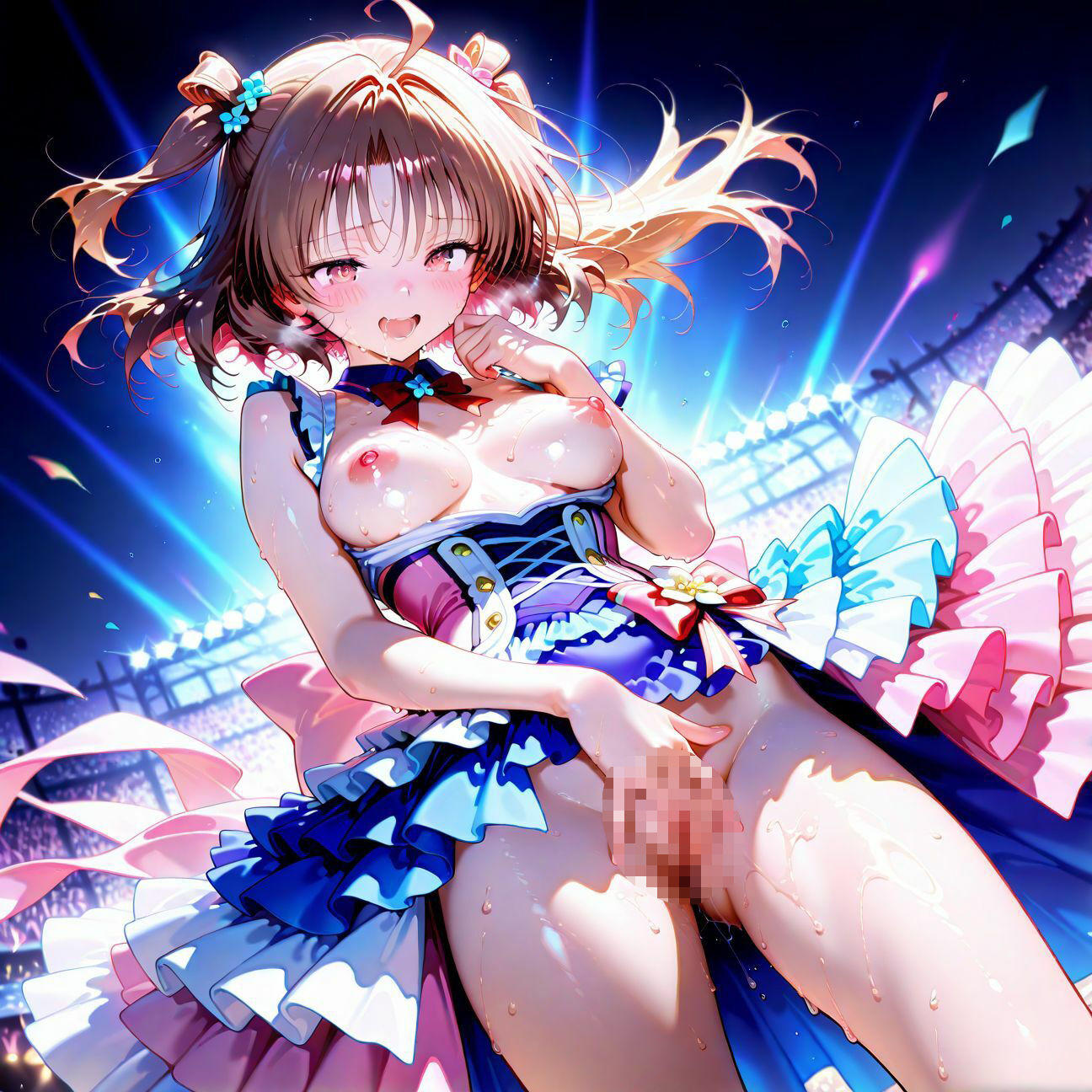 【Part6】JKアイドルコンサートで公開オナニー！☆自慢の竿で持ち帰りエッチ 画像4