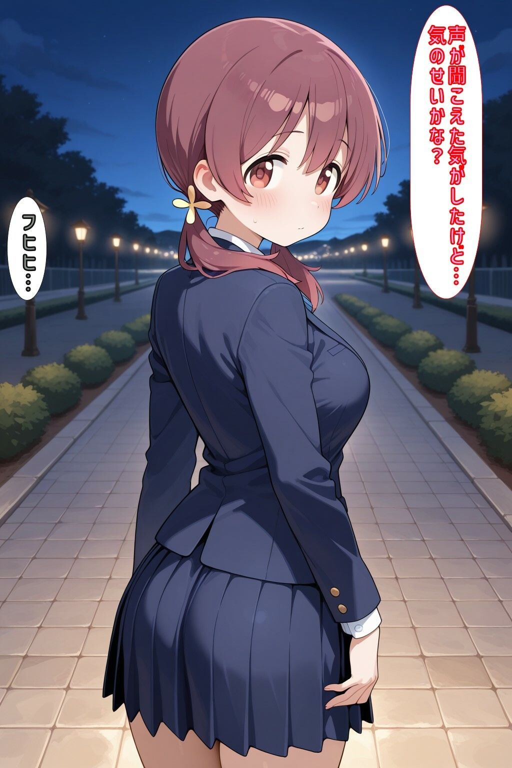 サンプル画像1:「みよぉ…いつもみてるよぉ…」(あるてみす) [d_589223]