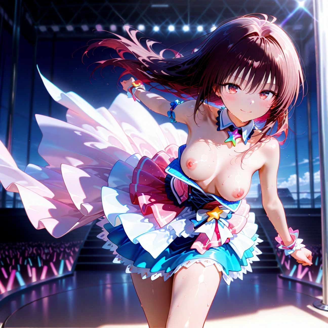 サンプル画像3:【Part8】JKアイドルコンサートで公開オナニー！☆自慢の竿で持ち帰りエッチ(るるれもん) [d_589229]