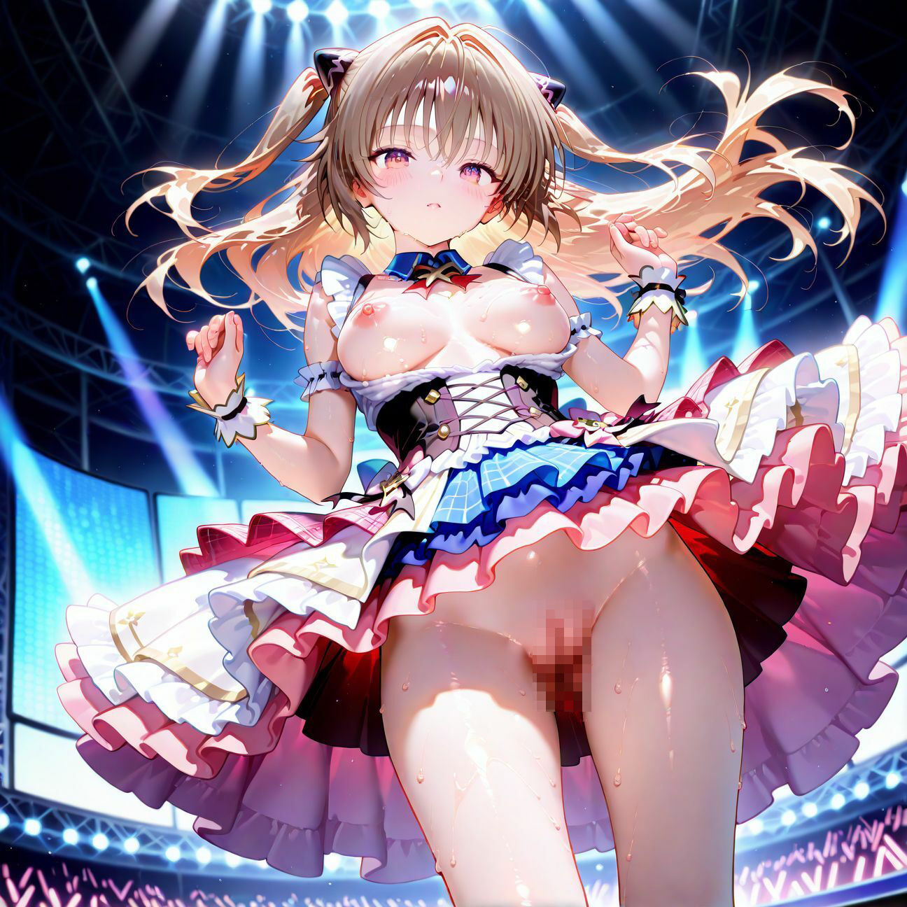 サンプル画像4:【Part8】JKアイドルコンサートで公開オナニー！☆自慢の竿で持ち帰りエッチ(るるれもん) [d_589229]