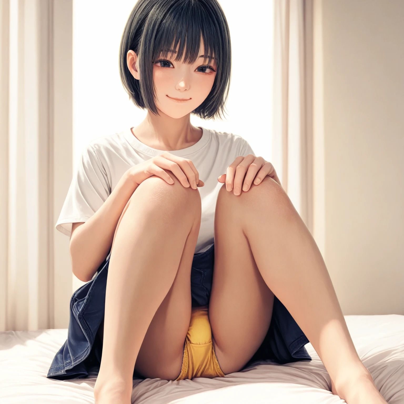 サンプル画像1:しゃがみパンティー（500枚）(はなはな出版) [d_589235]