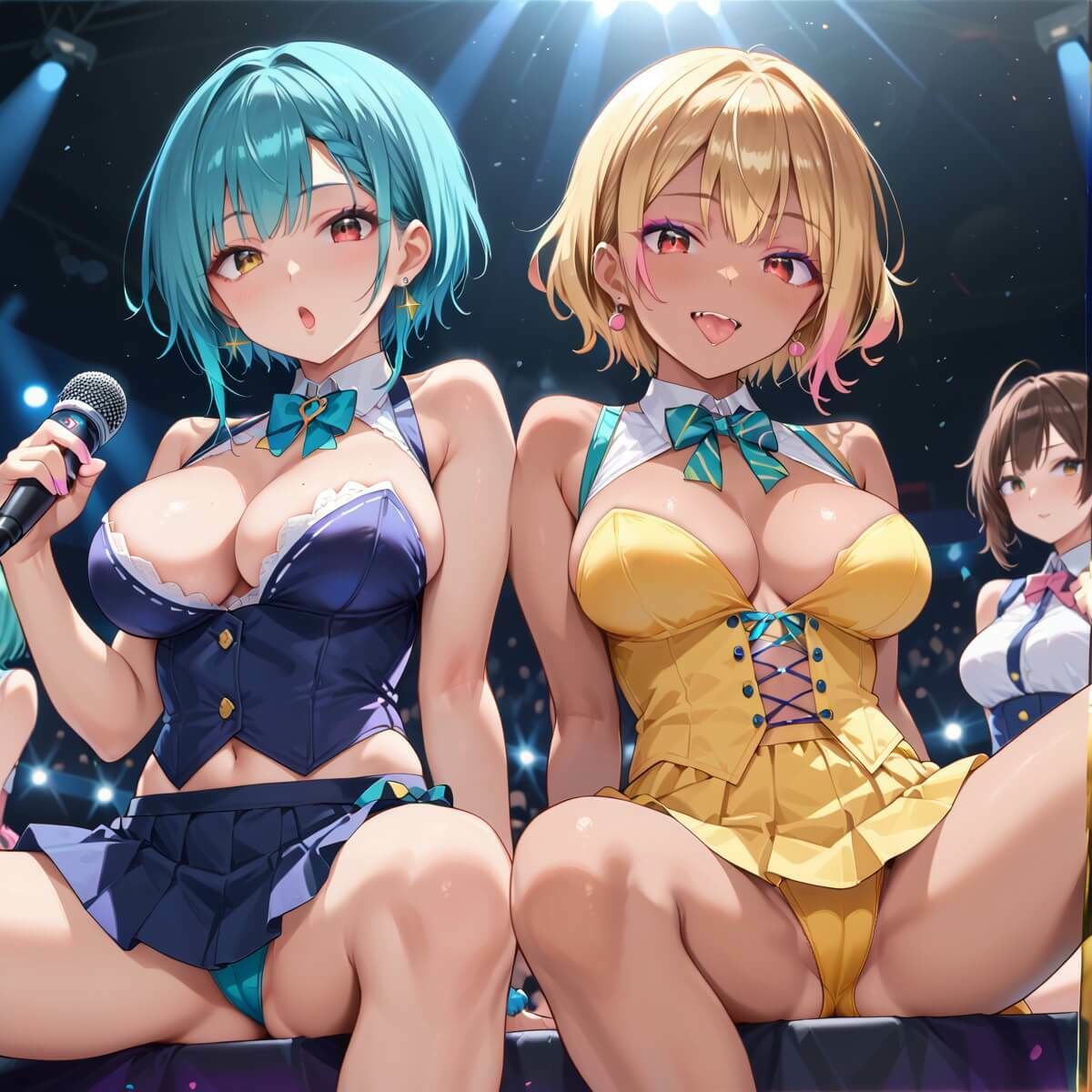 サンプル画像3:地下アイドルギャルズ！秘密のファンミーティング！！12【厳選CG150枚収録】(イシュタルの星) [d_589377]