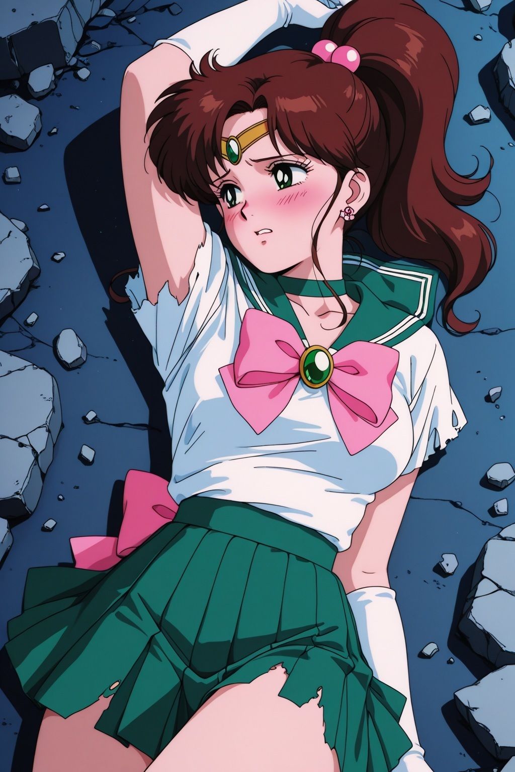 サンプル画像4:敗北ヒロイン 美少女戦士ジュピターの陥落(ファルコンα) [d_589427]