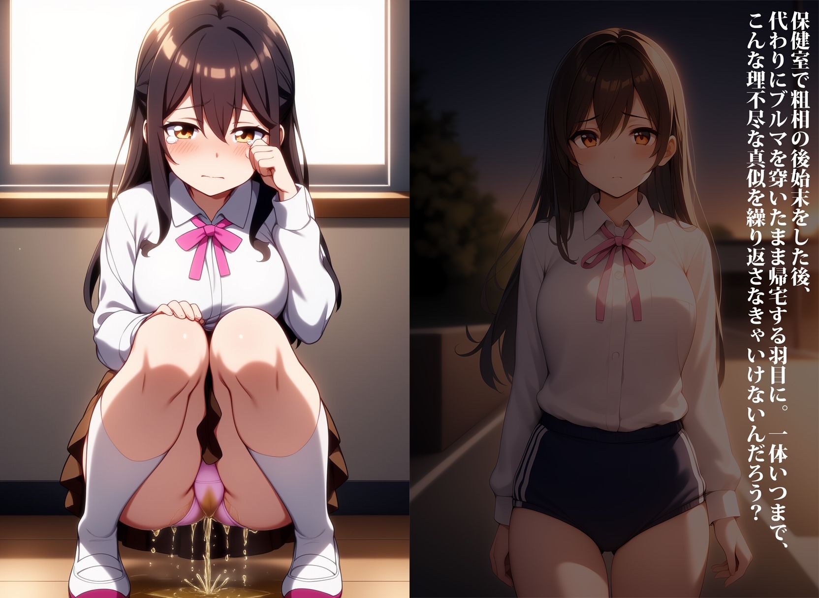 怪談!お漏らし女子 画像8