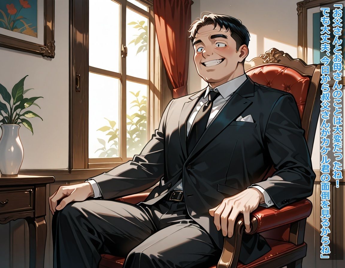 サンプル画像2:僕を引き取った叔父さんとの夜(BLUEMOON NOVEL) [d_589501]