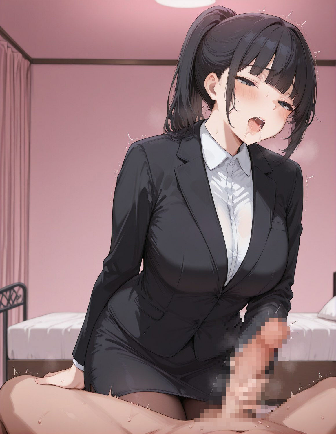 サンプル画像4:制服女子〜就活生JD〜(実用性) [d_589540]