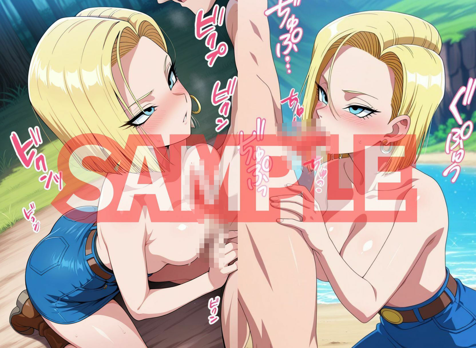 18号さんの無表情ご奉仕&いちゃラブセックス 画像4