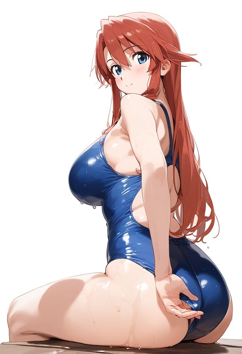 アティ先生の競泳水着姿をただ眺めるだけの高解像度イラスト集 画像7