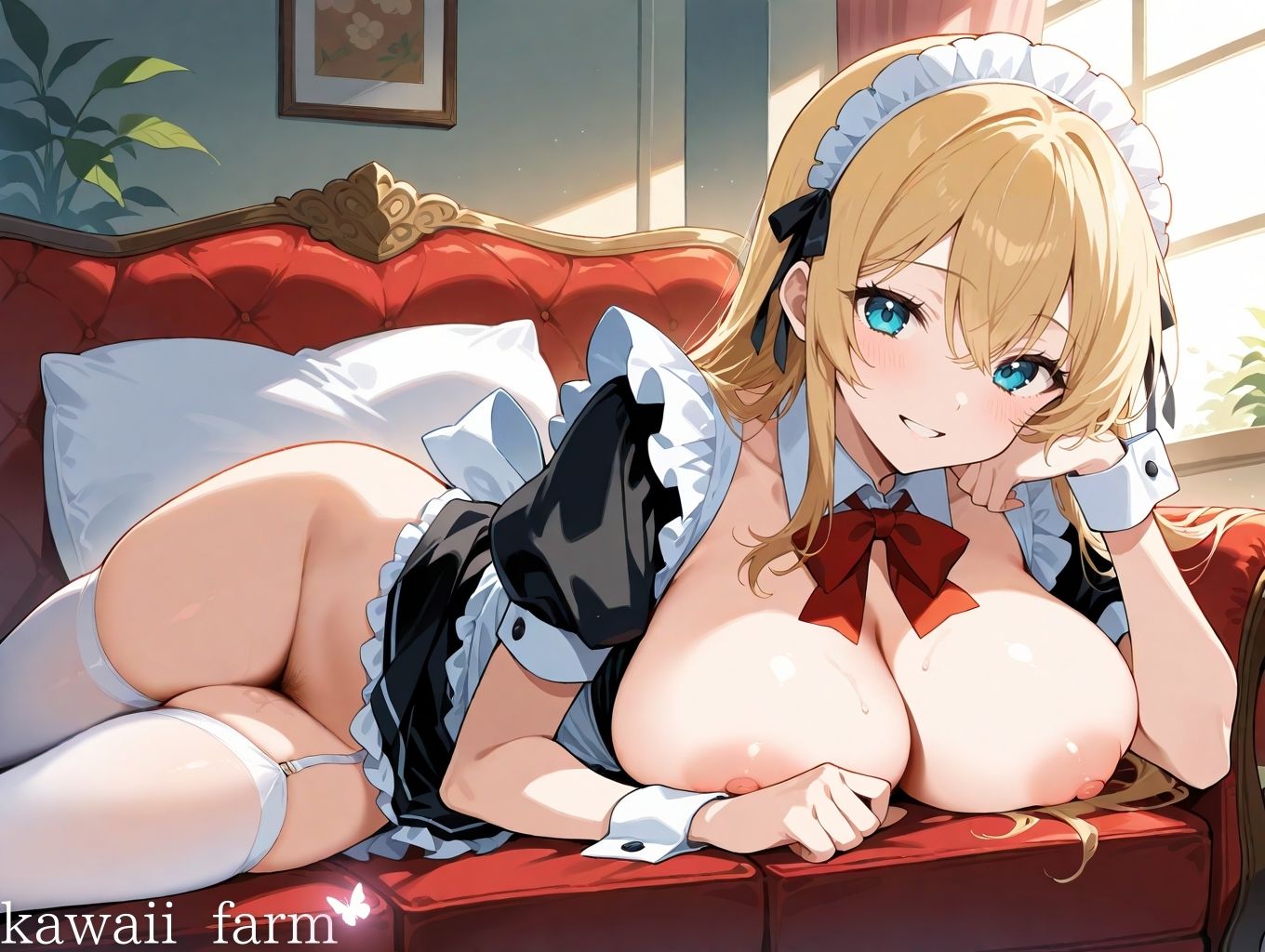 サンプル画像1:性欲まみれ  メイドver.(かわいいファーム) [d_589749]