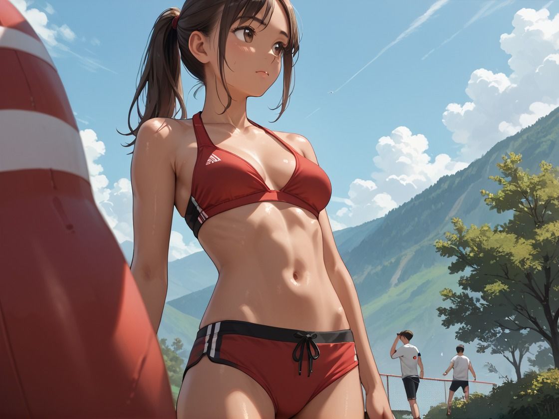 サンプル画像1:陸上部のJK:「やりたい放題！？」  ・学校の先生・男子のマネ・専属コーチ(ょう 出版) [d_589759]