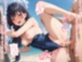【セリフ入有:4K×500枚】性処理学園〜修学旅行・ビーチ編〜
