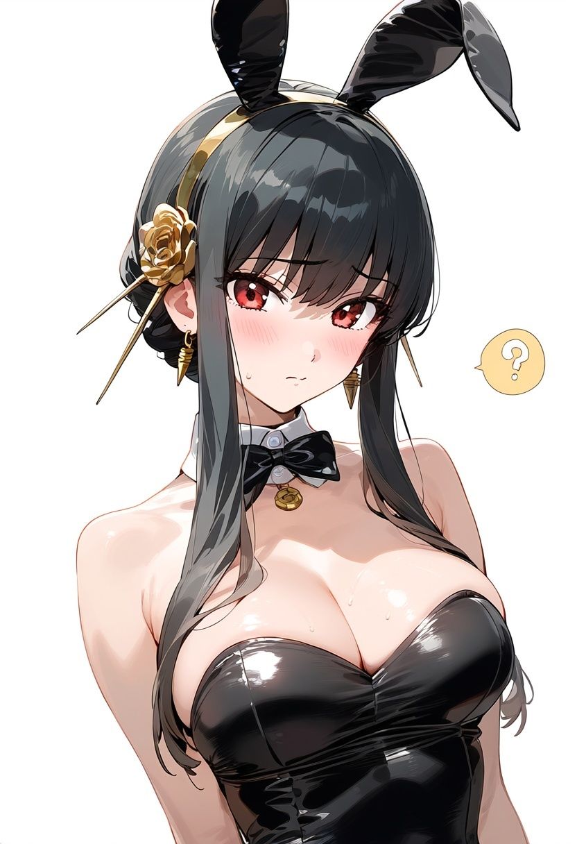 サンプル画像5:ヨルさんのバニー姿をぺろぺろ眺め倒す高解像度イラスト集  R18(ぱーぷるびーとすたじお) [d_589860]