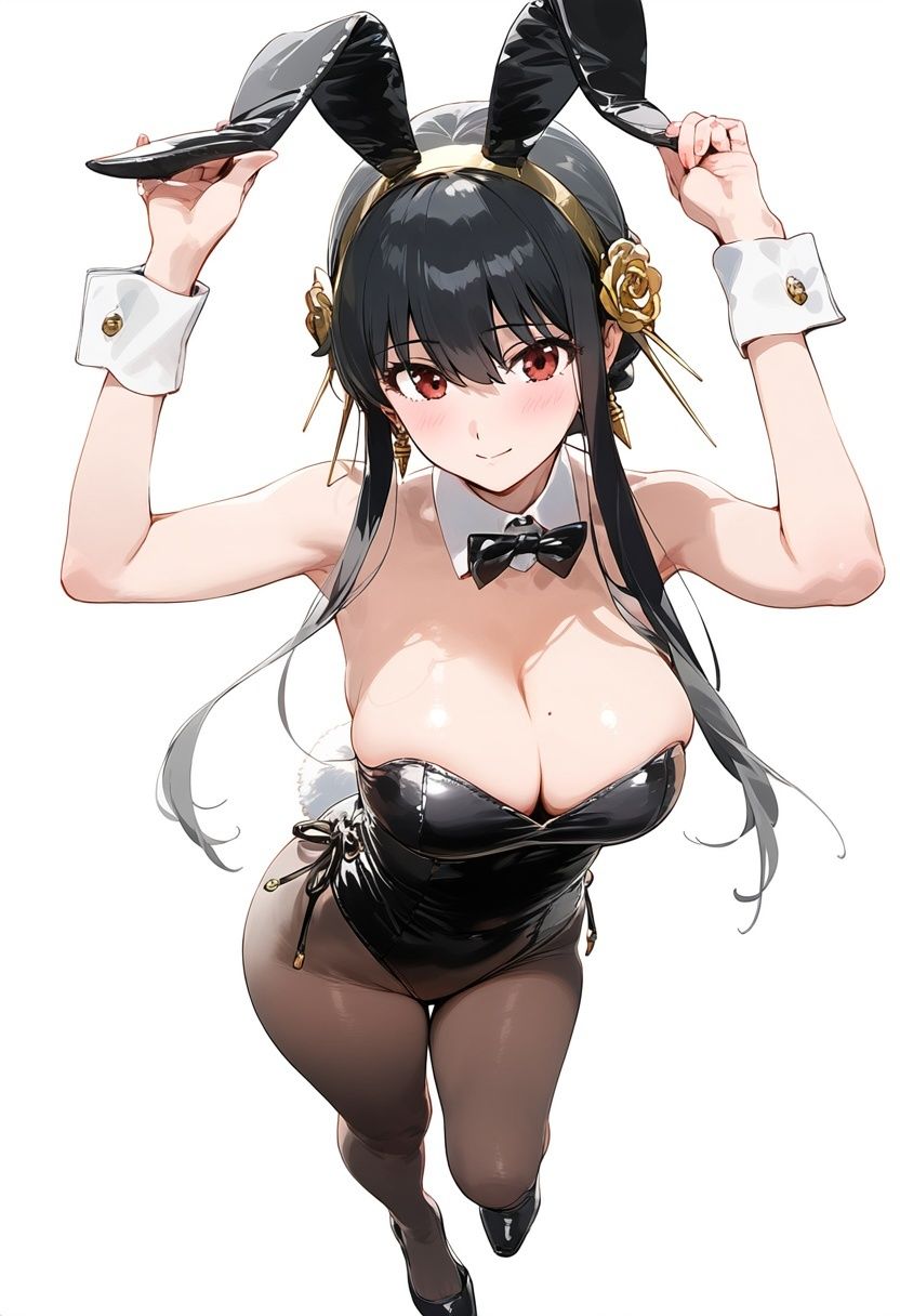 サンプル画像6:ヨルさんのバニー姿をぺろぺろ眺め倒す高解像度イラスト集  R18(ぱーぷるびーとすたじお) [d_589860]