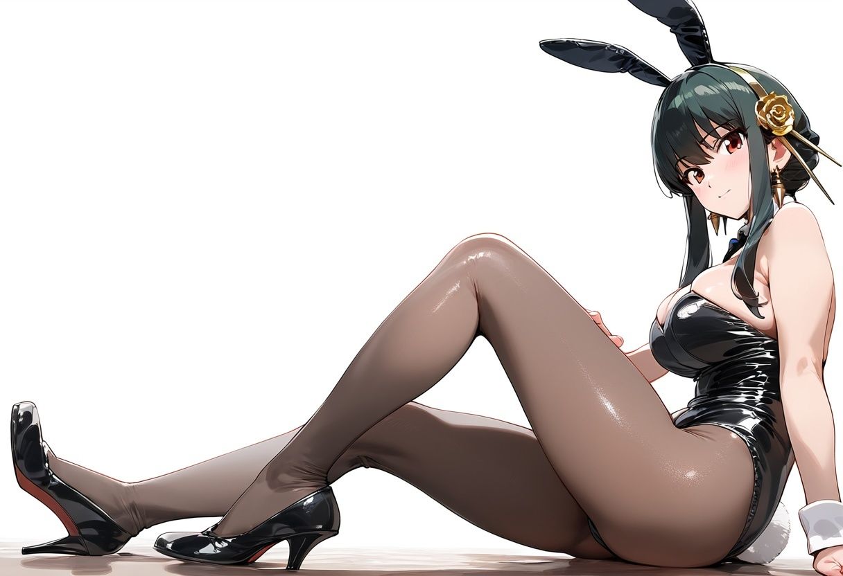 ヨルさんのバニー姿をぺろぺろ眺め倒す高解像度イラスト集  R18 画像8