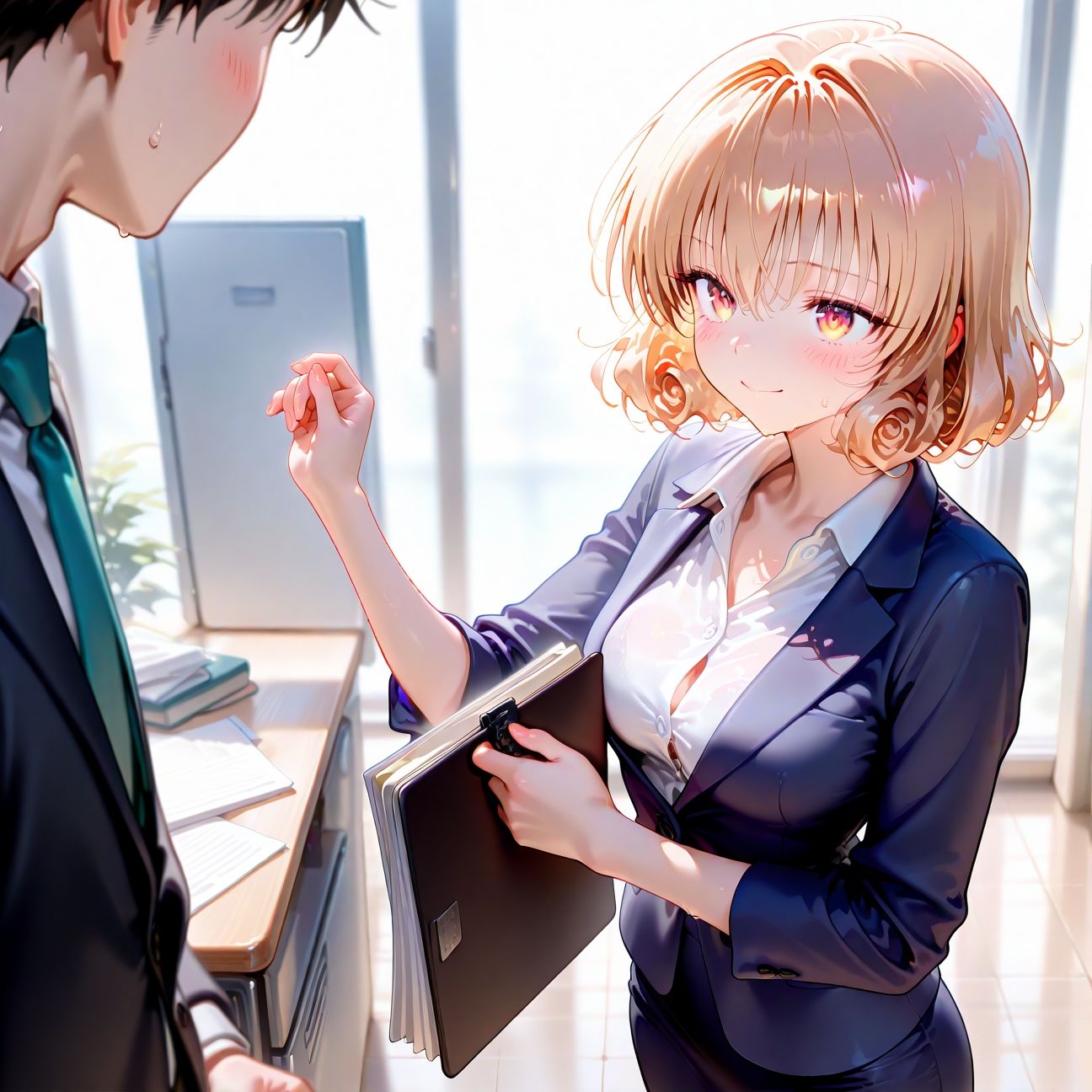 【Part5】オフィスで愛液だらだら仕事中☆新入社員はエリートビッチ! 画像1