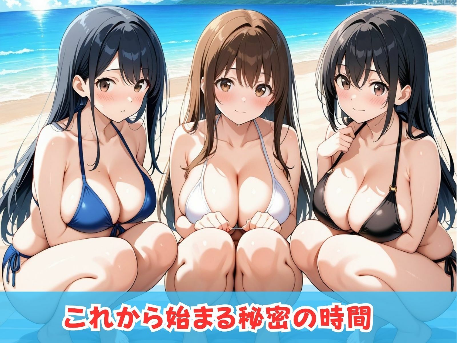学園ハーレム性活〜巨乳ビキニ少女編〜 画像2