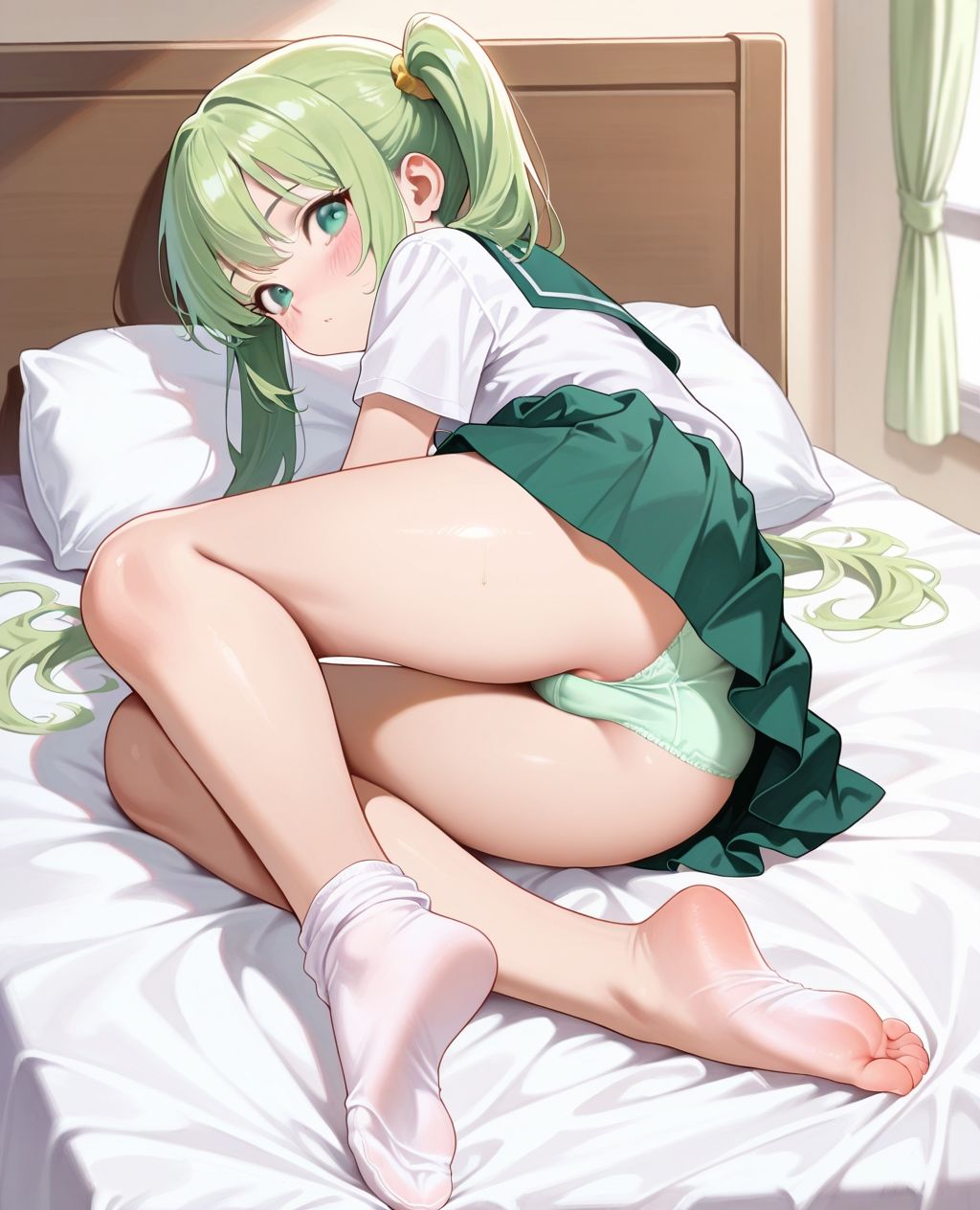 見せつけガールズ☆ソックス脱ぎかけ、足裏見せつけ編 画像8