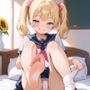 見せつけガールズ☆ソックス脱ぎかけ、足裏見せつけ編